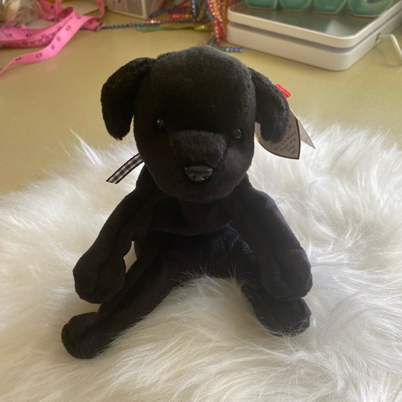 Other - TY original Luke the black lab beanie baby